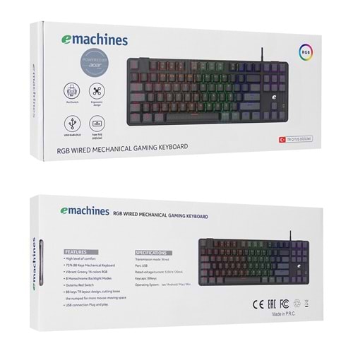 ACER EAK87 OYUNCU KLAVYE