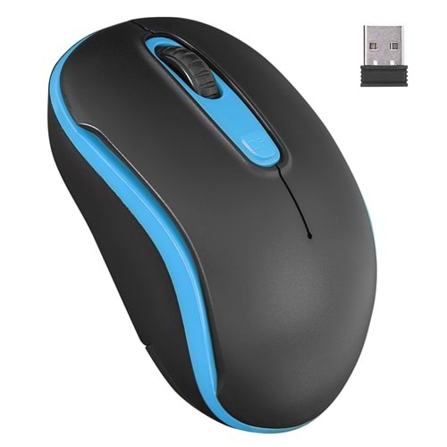 EVEREST SM-804 MAVİ KABLOSUZ MOUSE