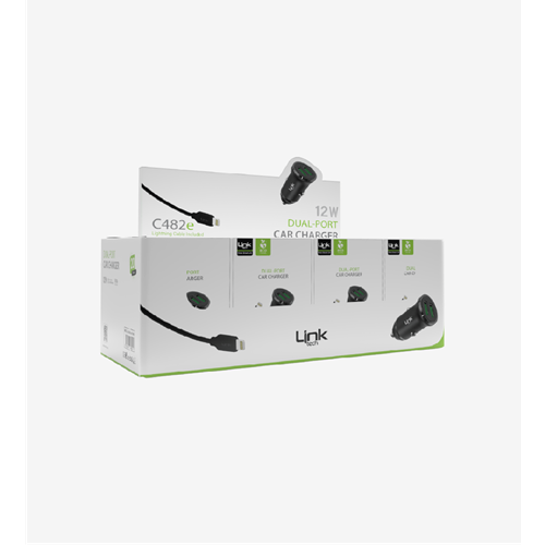 LİNKTECH ECO C482E 12W IPHONE ARAÇ SET (20Lİ PAKET)