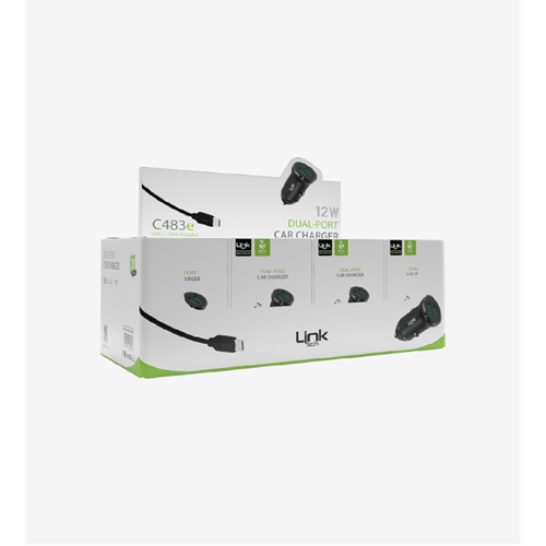 LİNKTECH ECO C483E 12W TYPE-C ARAÇ SET (20Lİ PAKET)
