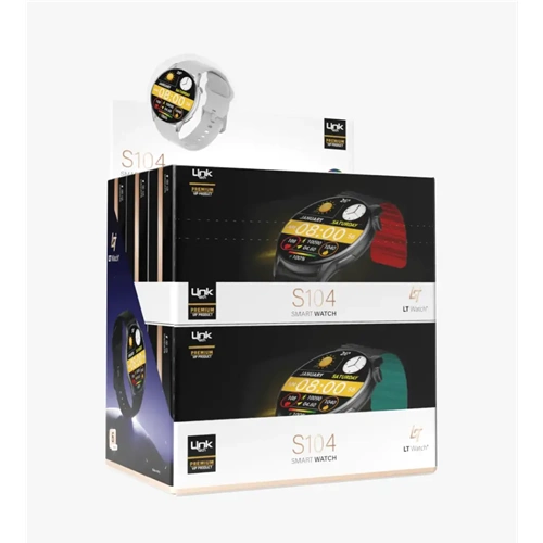 LİNKTECH S104 PREMİUM AKILLI SAAT (6LI PAKET)