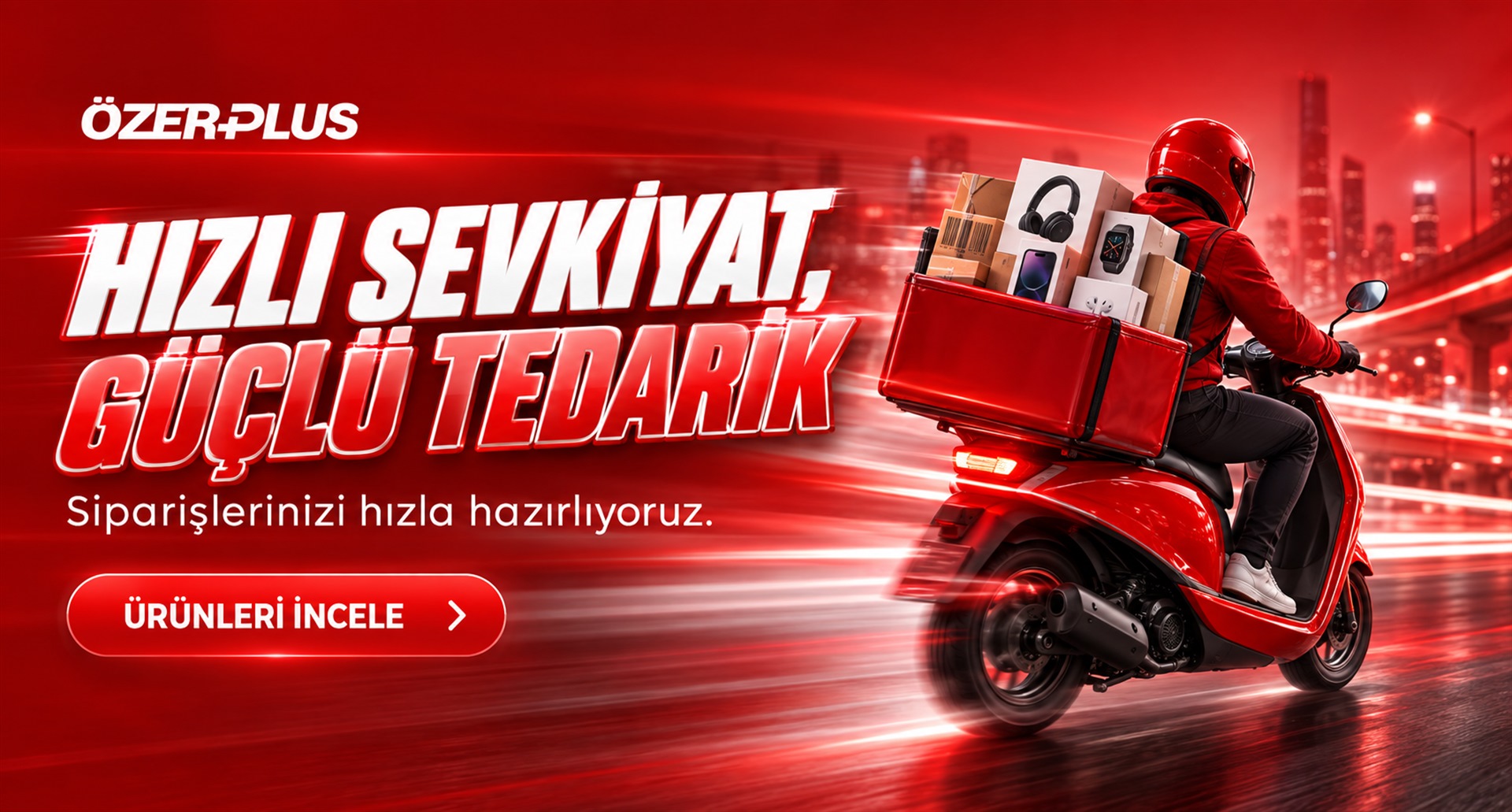 Özer Plus – Bayiler için hızlı sevkiyat ve güçlü teknoloji tedariki