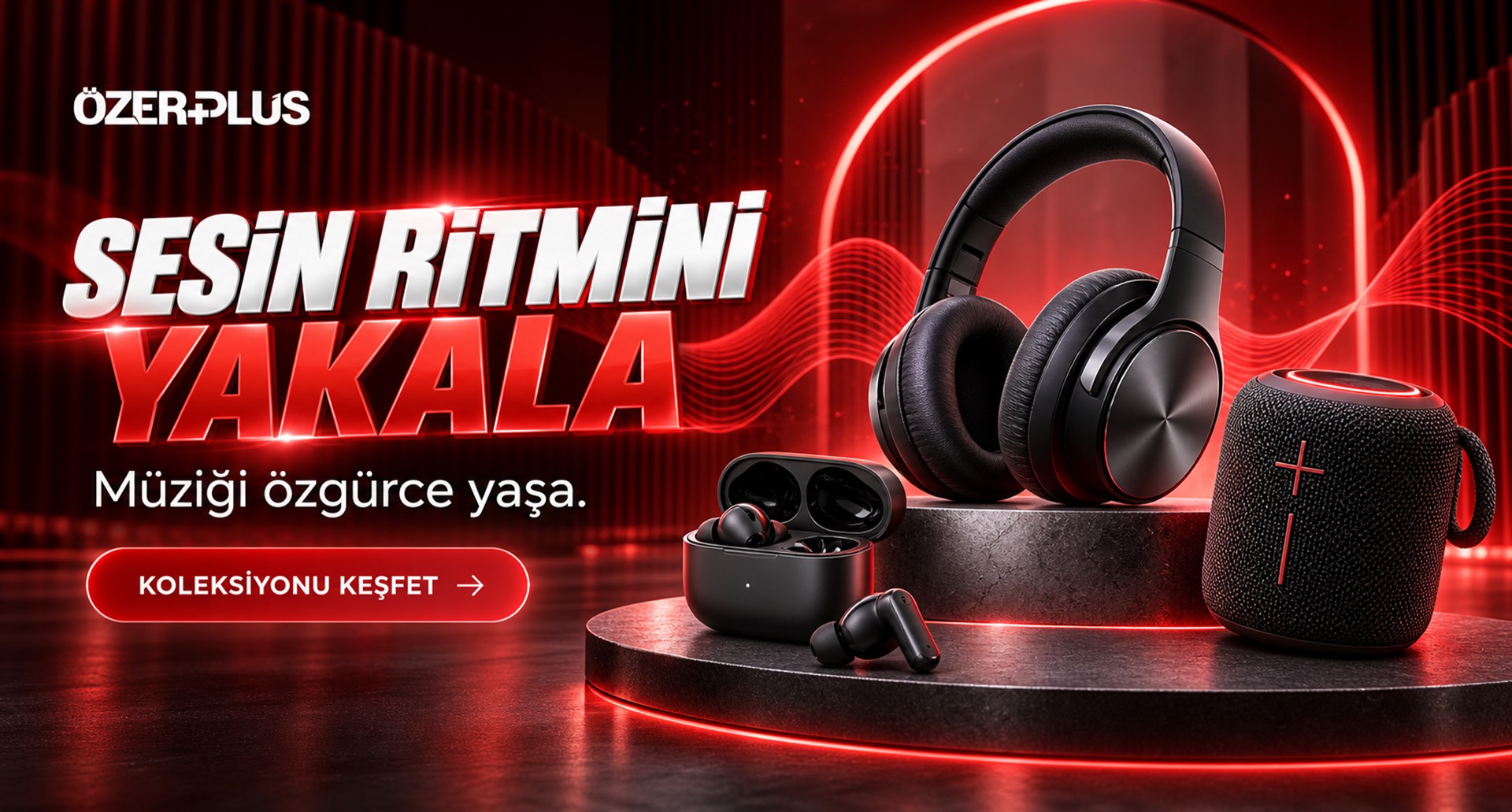 Özer Plus – Bayiler için kulaklık ve taşınabilir ses ürünleri koleksiyonu
