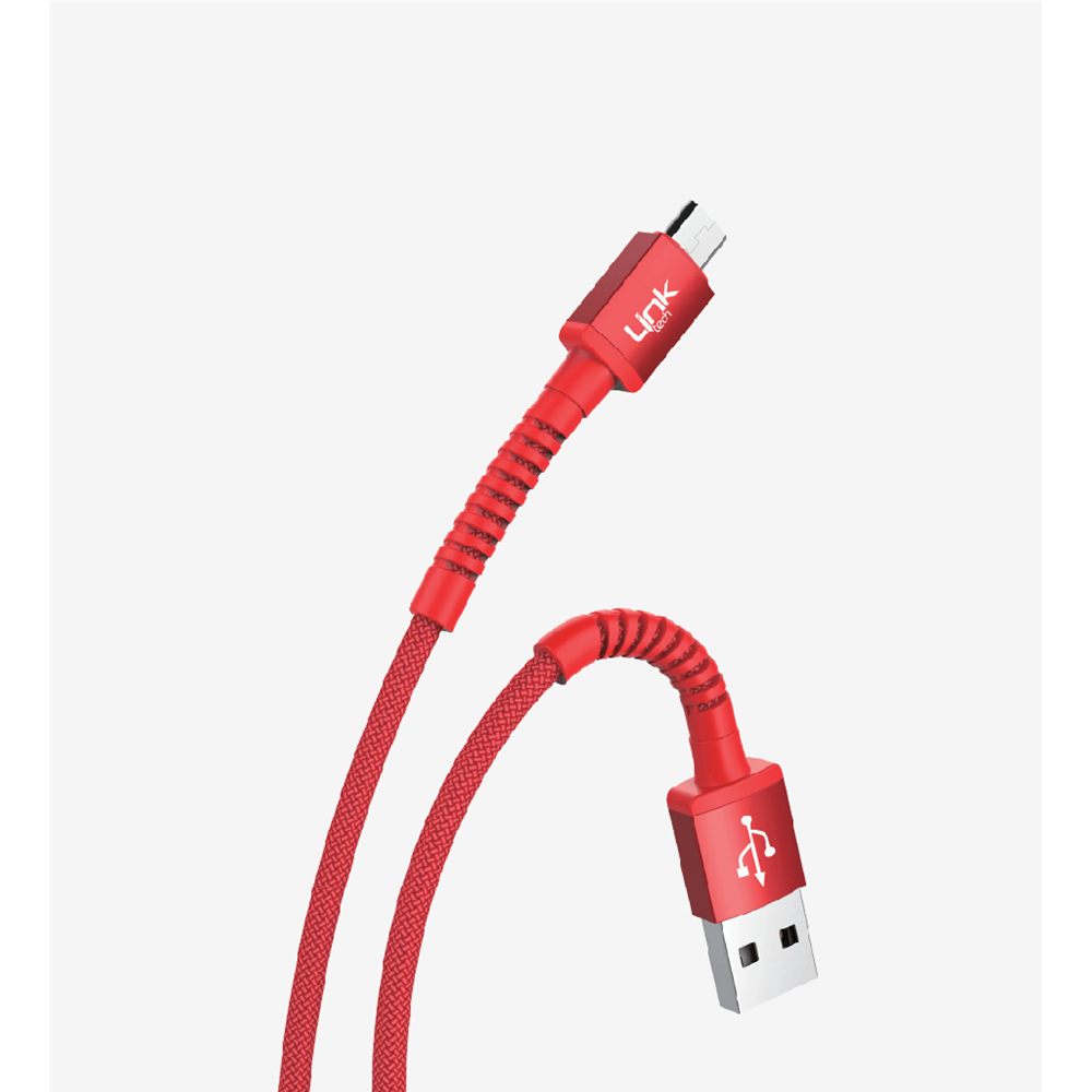 LİNKTECH K551 3A KIRMIZI MİCRO KABLO