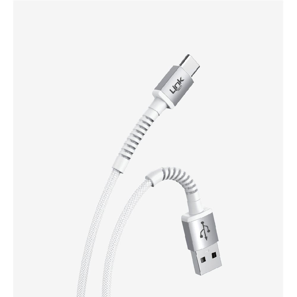 LİNKTECH K552 3A BEYAZ TYPE-C KABLO