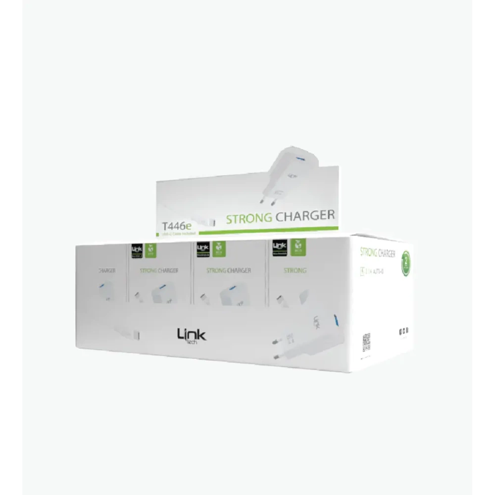 LİNKTECH ECO T446E 10W 2.1A TYPE-C SET (20Lİ PAKET)