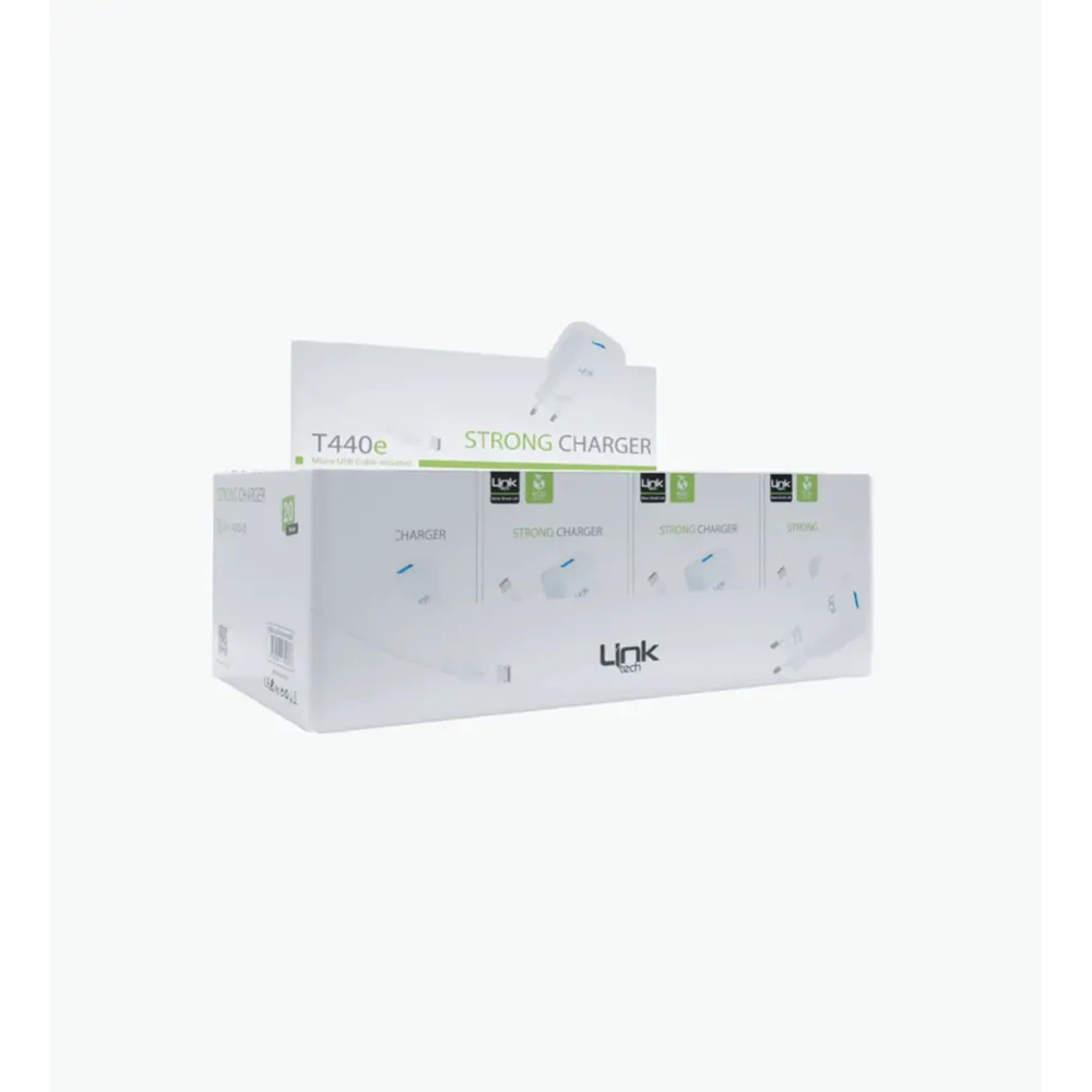 LİNKTECH ECO T440E 10W 2.1A MİCRO SET 20Lİ PAKET