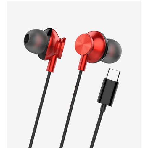 LİNKTECH H336 KIRMIZI TYPE-C KULAKLIK