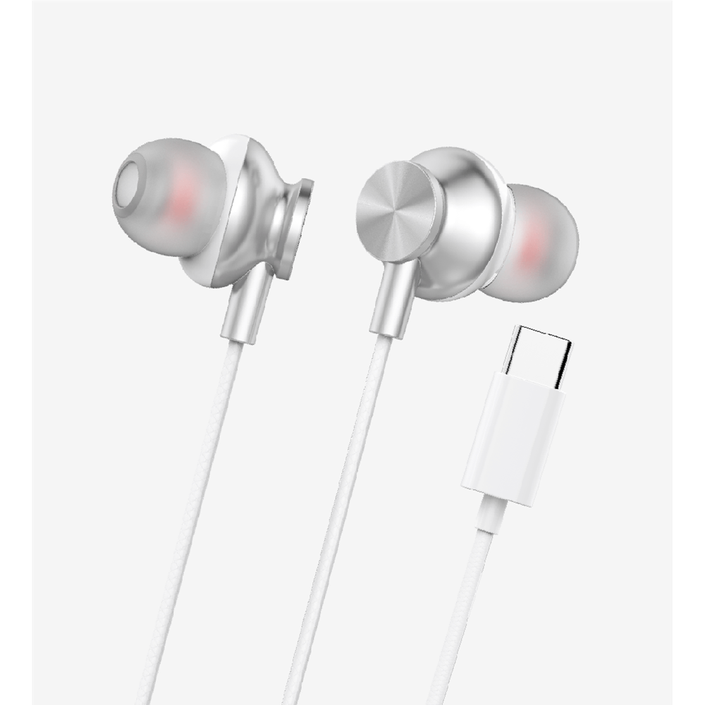 LİNKTECH H341 BEYAZ TYPE-C KULAKLIK