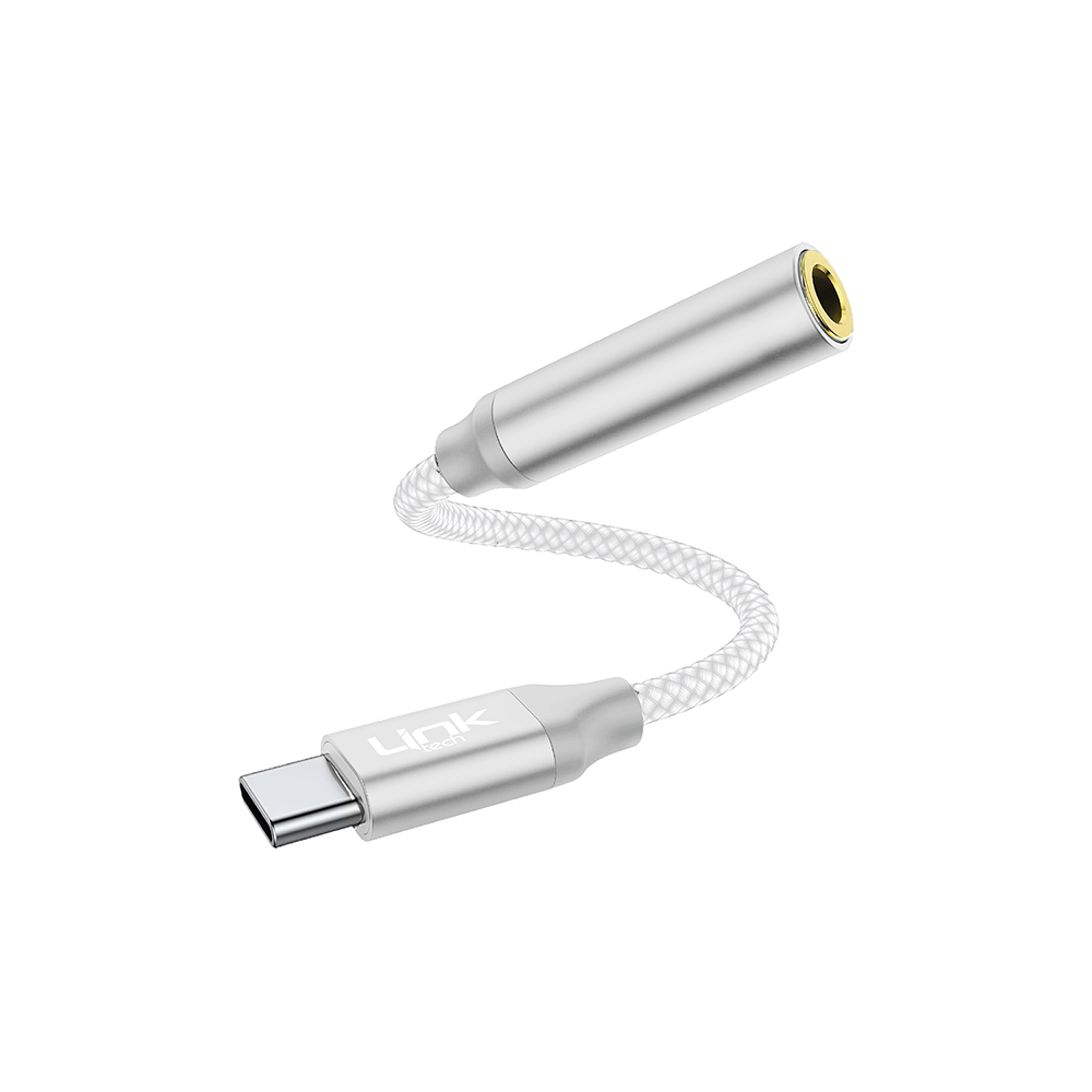 LİNKTECH A195 BEYAZ TYPE-C TO AUX ÇEVİRİCİ