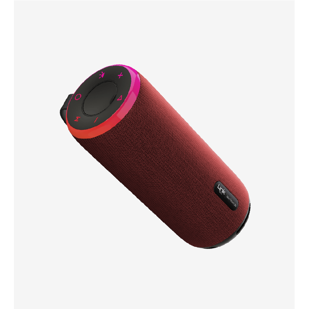 LİNKTECH R124 KIRMIZI BLUETOOTH SPEAKER