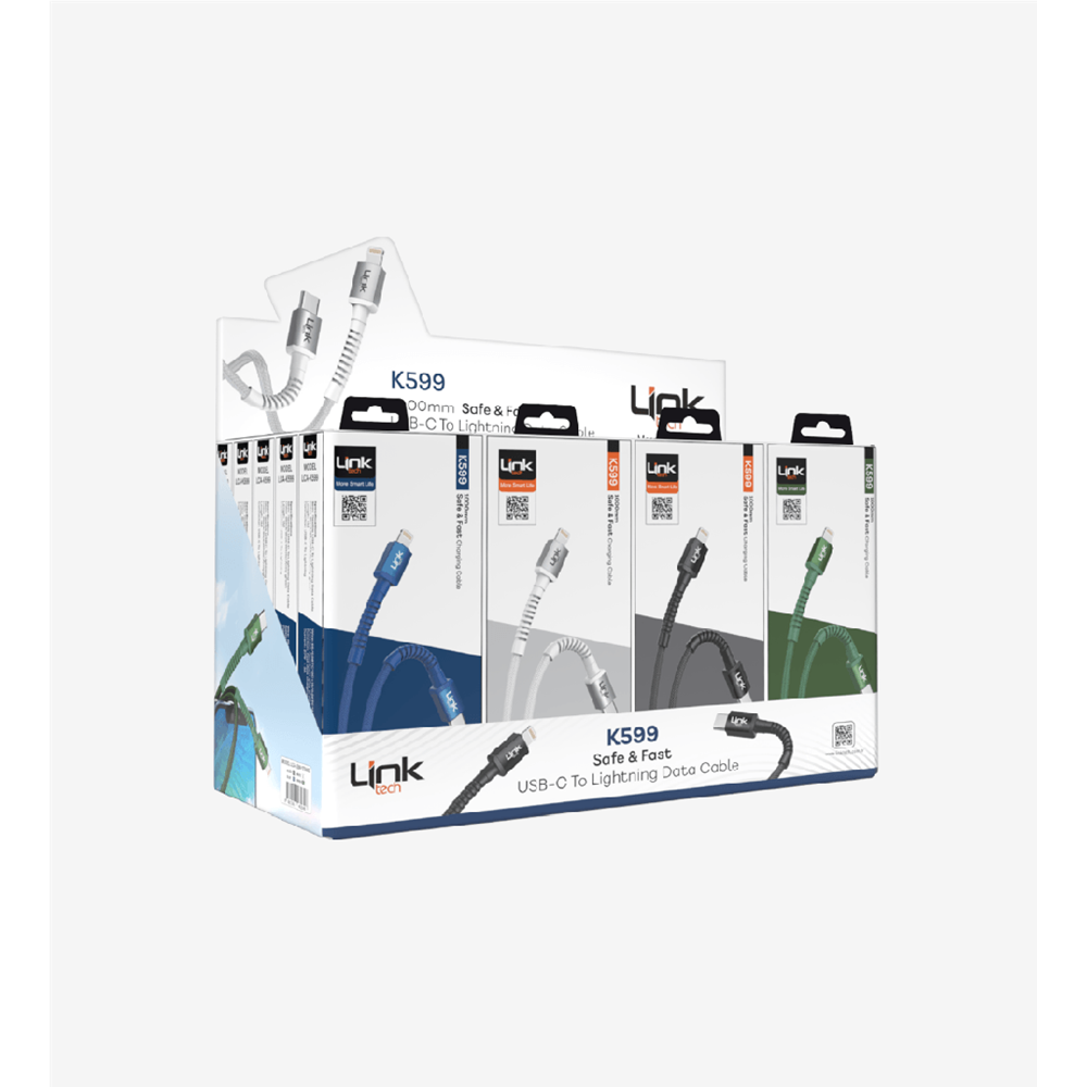 LİNKTECH K599 27W PD HASIR KABLO 20Lİ PAKET