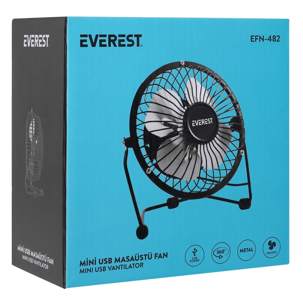 EVEREST EFN-482 USB FAN