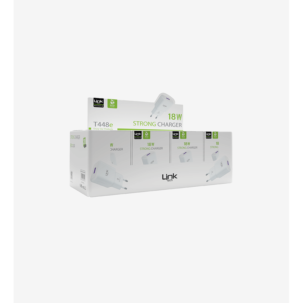 LİNKTECH ECO T448E 18W 3.1A BAŞLIK 20Lİ PAKET