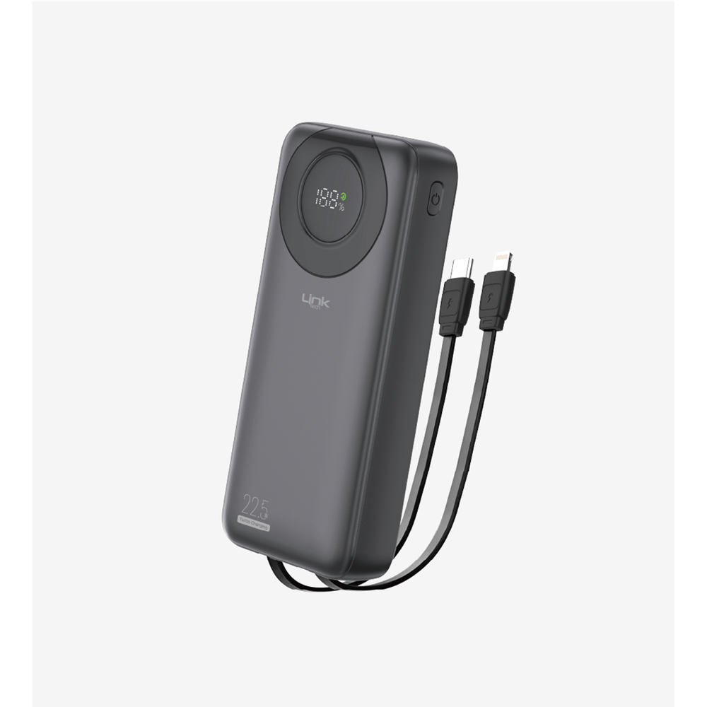 LİNKTECH P222 SİYAH 20.000 MAH POWERBANK