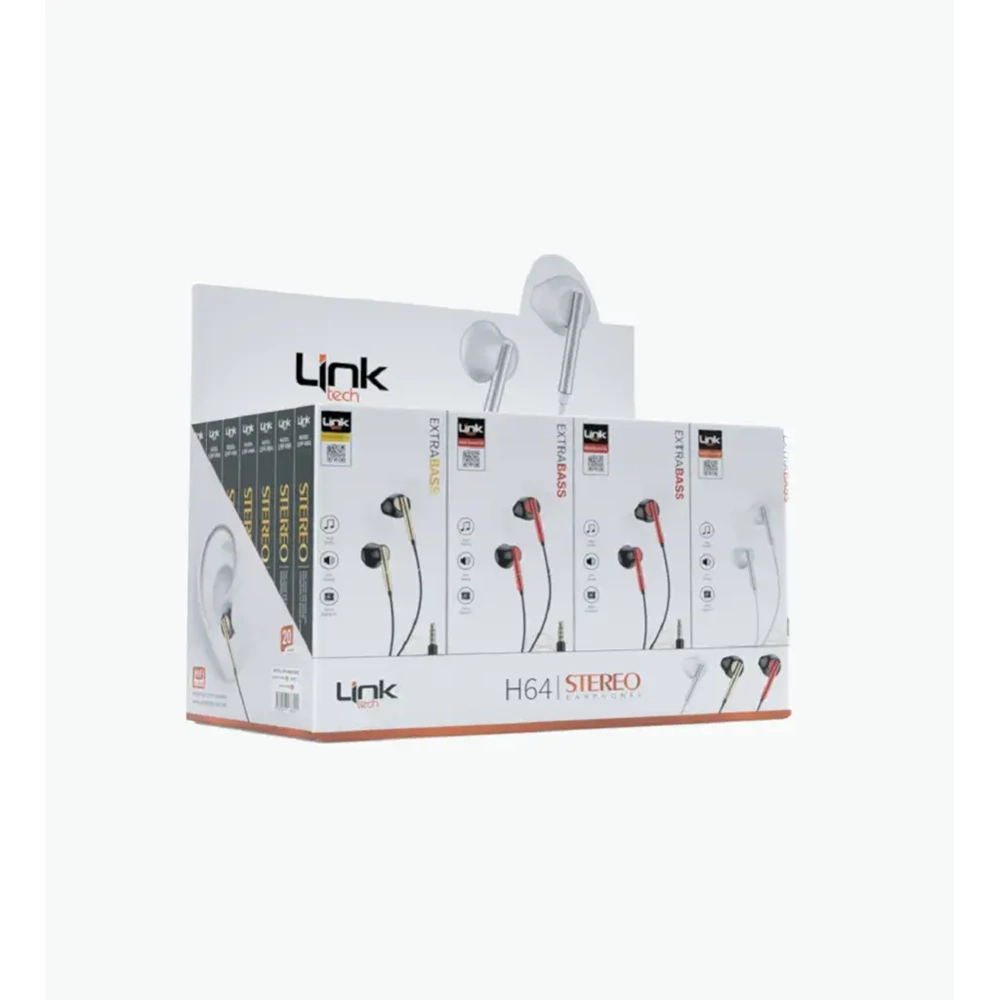 LİNKTECH H64 KULAKLIK (20Lİ PAKET)