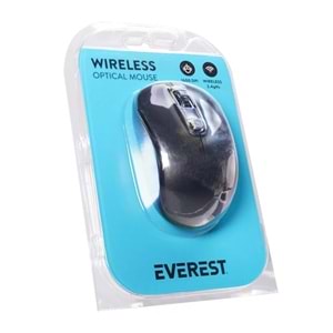 EVEREST SM-804 SİYAH KABLOSUZ MOUSE