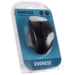 EVEREST SM-803 SİYAH KABLOSUZ MOUSE