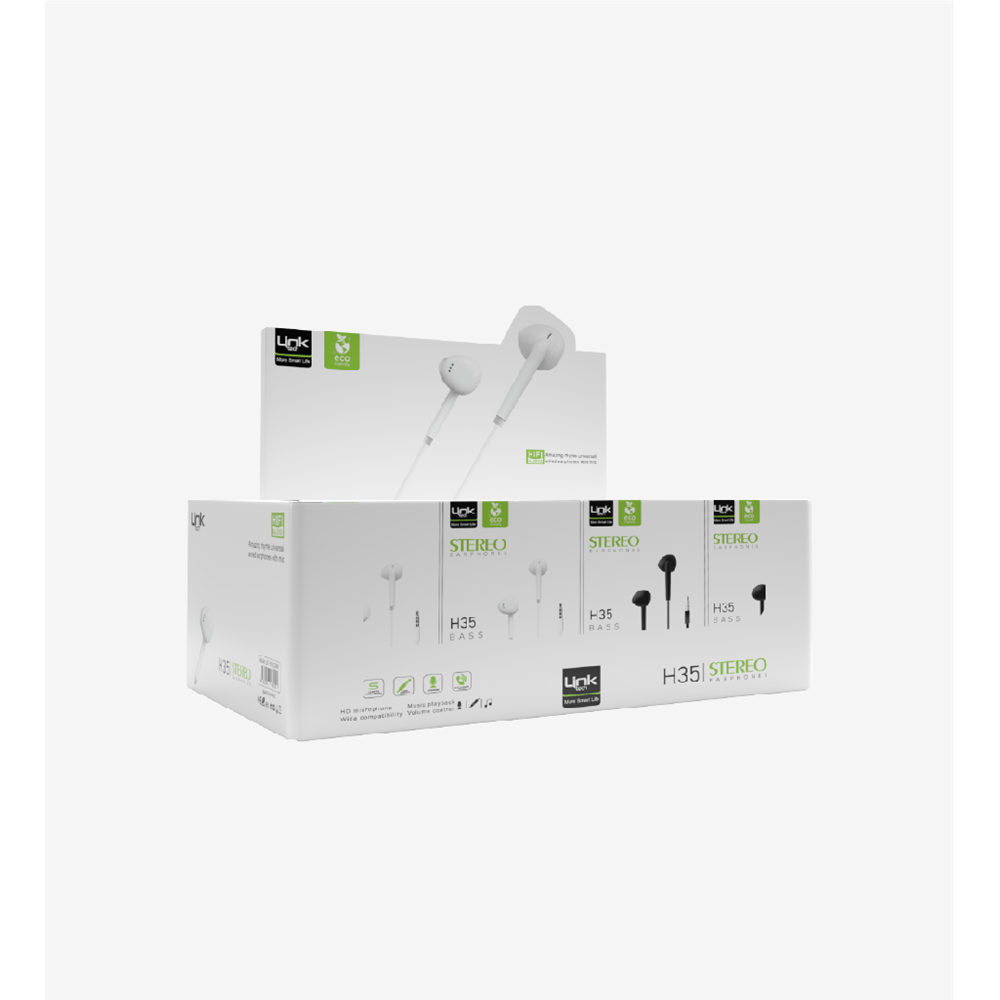 LİNKTECH H35 KULAKLIK (40LI PAKET)