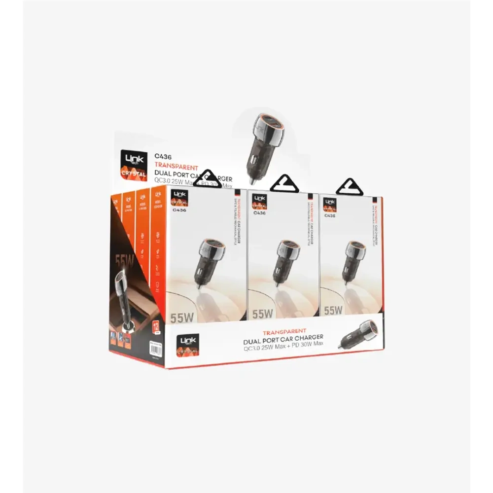 LİNKTECH C436 55W ARAÇ BAŞLIK (12Lİ PAKET)