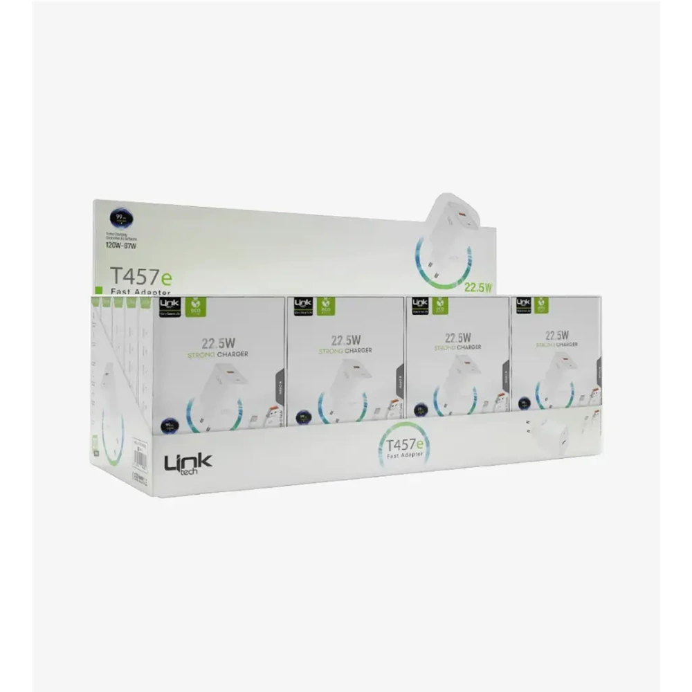 LİNKTECH ECO T457E 22.5W TYPE-C SET(20Lİ PAKET)