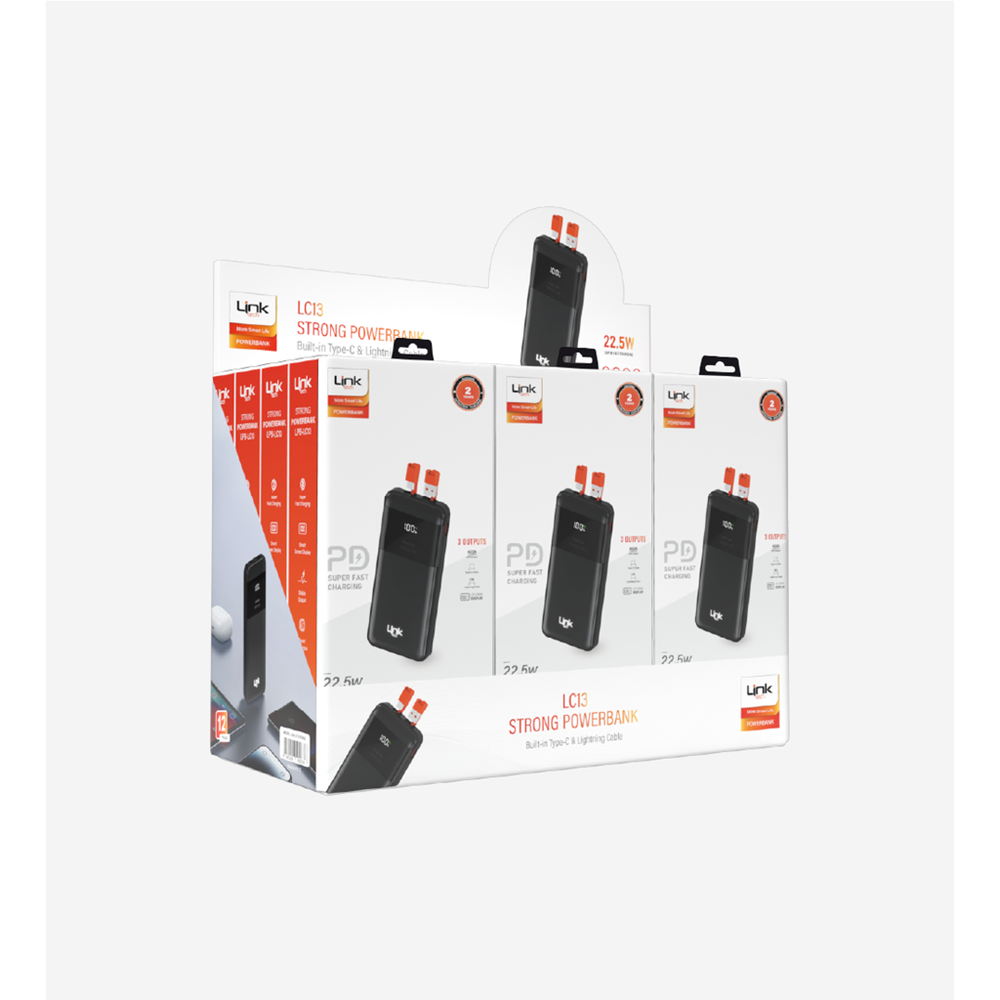 LİNKTECH LC13 10.000 MAH POWERBANK (12Lİ PAKET)