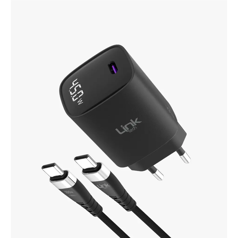 LİNKTECH KVK G857 45W TYPE-C TO TYPE-C SET