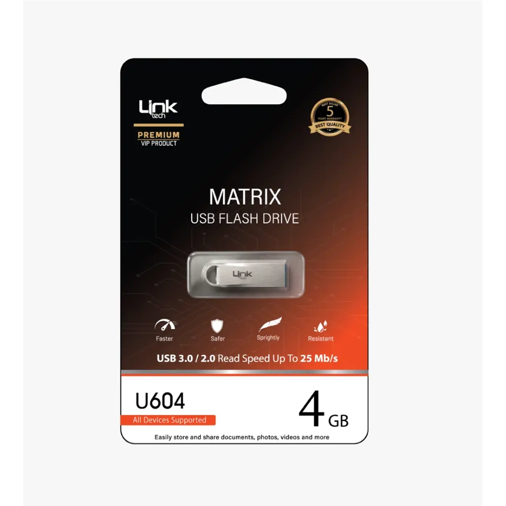 LİNKTECH U604 4 GB MATRİX FLASH BELLEK